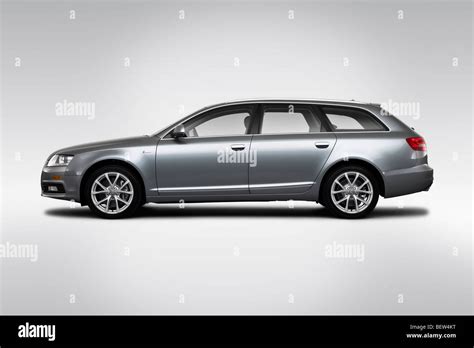 2010 Audi A6 Avant 30 Quattro In Gray Drivers Side Profile Stock