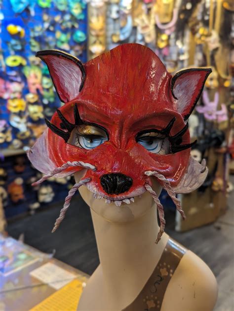 Red Fox – Maskarade on Royal – New Orleans Best Mask Store – Imported ...