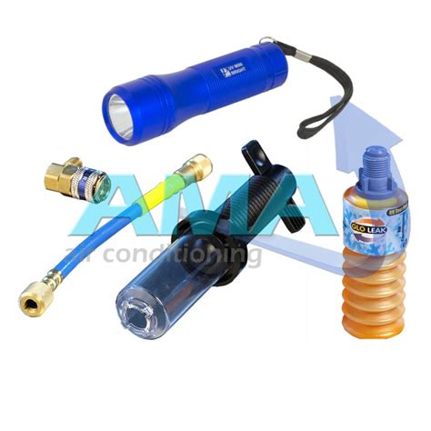 7230 21157 Concertina Dye Injector With Uv Torch