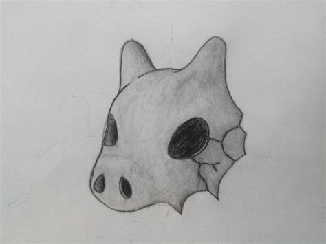 Cubones Skull By Ookamitantei San On Deviantart