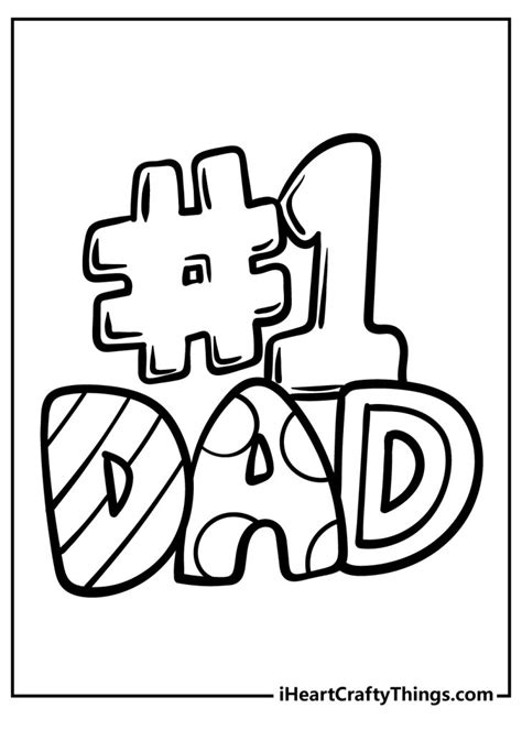 Coloring Fathers Day Printables