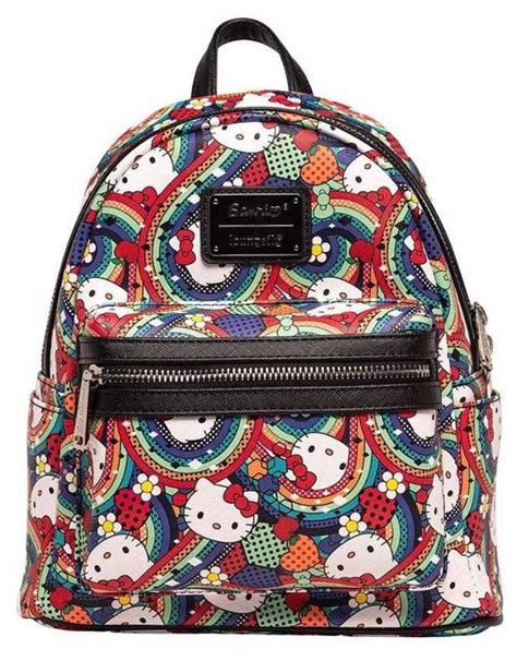 Loungefly Hello Kitty Abstract Mini Backpack At Mighty Ape Nz