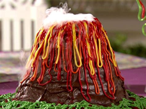 Volcano Cake Recipe | Sandra Lee | Food Network