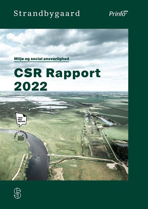 Csr Rapport By Strandbygaard A S Issuu