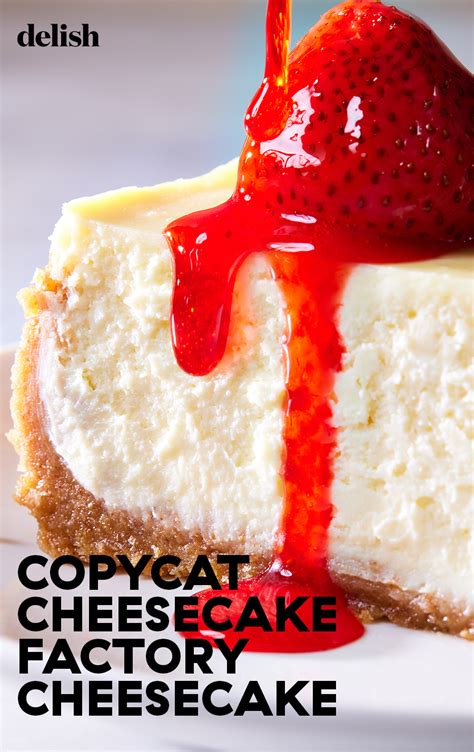 Copycat Cheesecake Factory Original Cheesecake Artofit