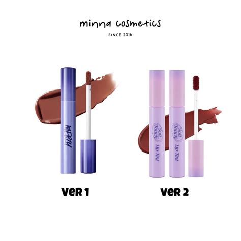 Merzy Son Kem Merzy Soft Touch Lip Tint Shopee Việt Nam