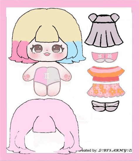 Enid Paper Doll Paper Dolls Clothing Paper Dolls Hello Kitty Printables