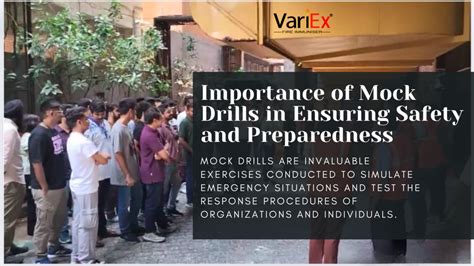 Importance Of Mock Drills In Ensuring Safety And Preparedness