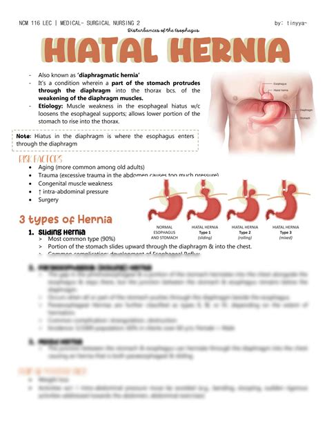 Solution Hiatal Hernia Studypool