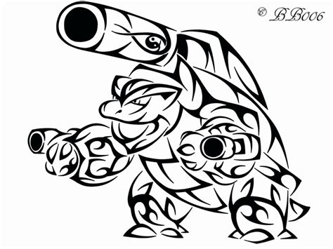 Blastoise Coloring Page At Free Printable Colorings Pages To Print And Color