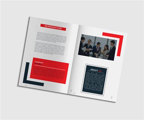 Company Profile Design/Annual Report design. on Behance