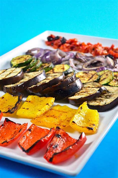 Healthy Grilled Mediterranean Plate