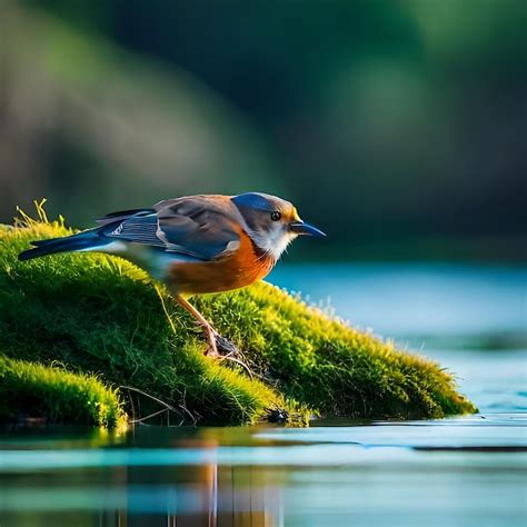 Premium AI Image | Beautiful Bird Wildlife Photography AI Image