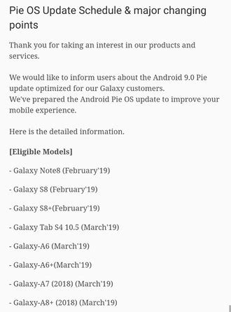 galaxy  note   altri samsung anticipera laggiornamento ad
