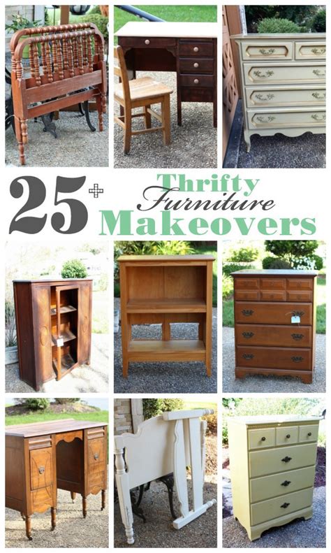 25 Thrifty Furniture Makeovers