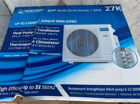 Mr Cool 27K 3 zone heat/air condenser trades considered - Air