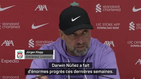 Liverpool Jurgen Klopp Darwin N Ez A Fait D Normes Progr S C