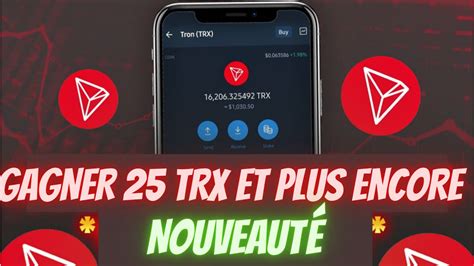 COMMENT GAGNER 25TRX RAPIDEMENT GAGNER DES CRYPTOMONNAIES EN 2023 YouTube