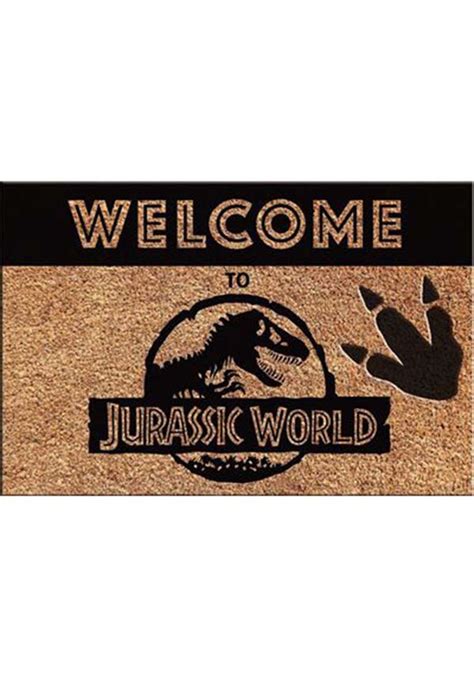 Jurassic Park Jurassic World 3 Footprint Doormat Buy Online Australia