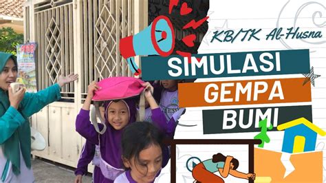 Simulasi Gempa Bumi Anak TK YouTube