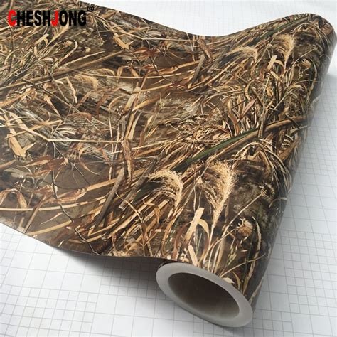 Shadow Grass Realtree Camouflage Vinyl Film Wrap With Air Bubble Free