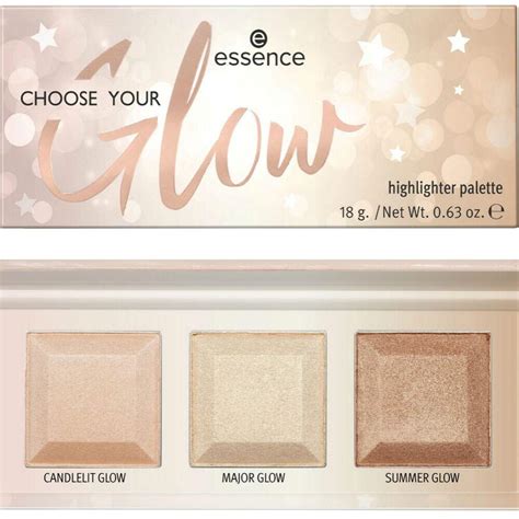 Paleta De Iluminadores Choose Your Glow Essence Cosmetics 18g DANI