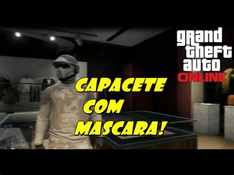 GTA V Online 1 17 Como Usar A MASCARA CAPACETE NOVO METODO