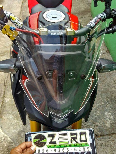 Jual Visor Windshield Yamaha Xabre Plus Breket Plat Nomor Di Lapak Zero