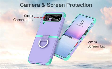 Bentoben For Samsung Galaxy Z Flip Case Z Flip G Case With Ring