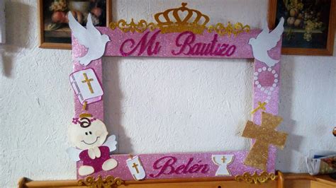 Cuadro Selfie Bautizo Baby Shower Baby Shawer Frame