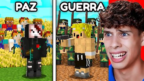 Hice Una Guerra En Mi Servidor De Minecraft YouTube