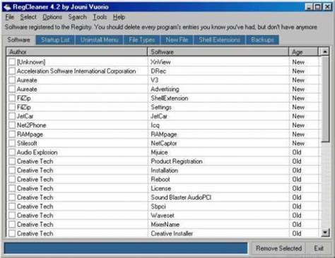RegCleaner - Download