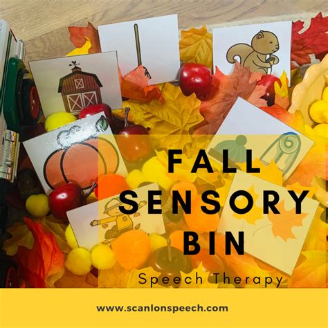 10 Fall Activities For Speech Therapy Scanlon Speech Therapy