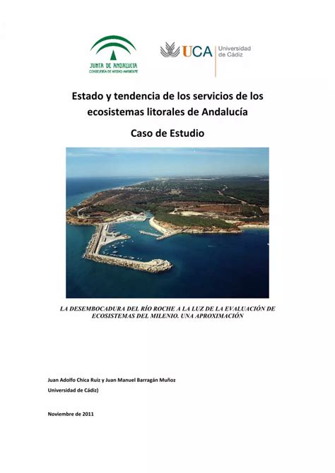 PDF Estudio de Caso Evaluación de los Ecosistemas del litoral de