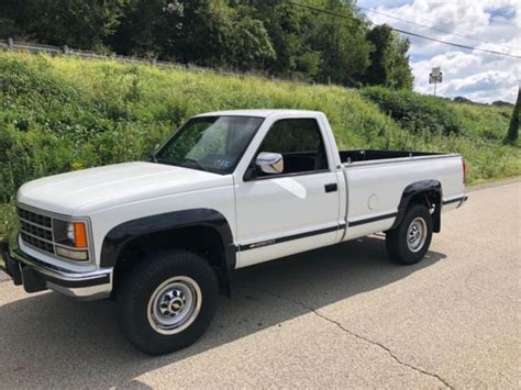 1989 Chevrolet Chevy K2500 4wd Pickup Truck Very Clean For Sale