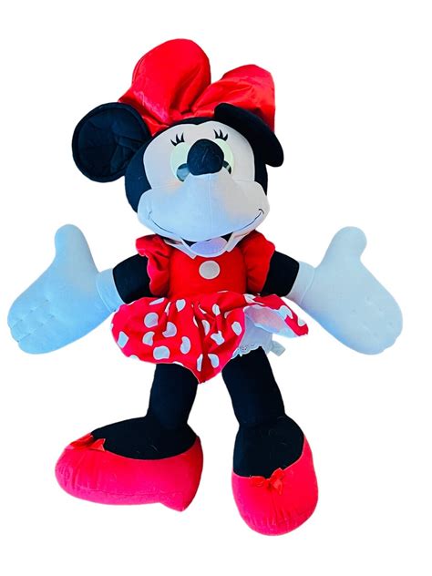 Minnie Mouse Plush Stuffed Animal Walt Disney 27 LARGE Big Toy ...