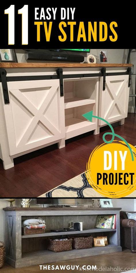 Diy Tv Stand 11 Doable Plans The Saw Guy