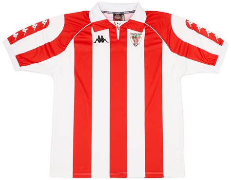 1998 99 Athletic Bilbao Home Shirt 9 10 XL