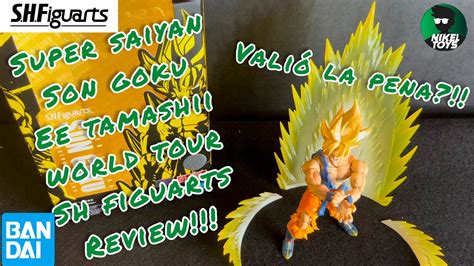 SON GOKU SUPER SAIYAIN TAMASHII WORLD TOUR EE SH FIGUARTS UNBOXING