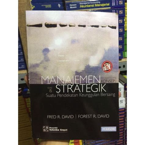 Buku Manajemen Strategik Edisi Fred R David Lazada Indonesia