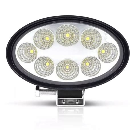 Farol Milha Led Oval Auxiliar X W Bivolt Carro Caminh O Submarino