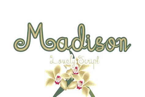 Madison Font Rony Studio Fontspace