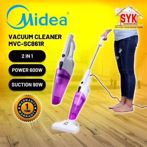 Syk Midea Handheld Stick Vacuum Cleaner In Mvc Sc R Vacuum Tilam