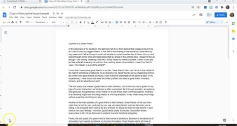 Mla Formatting In Google Docs And Word