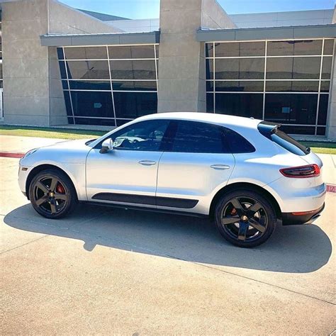 Porsche Macan wheels refinished in Wet Black. #powdercoat #cerakote # ...