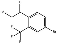 CAS 1697955 36 4 4 Bromo 2 Trifluoromethyl Phenacylbromide Chemsrc