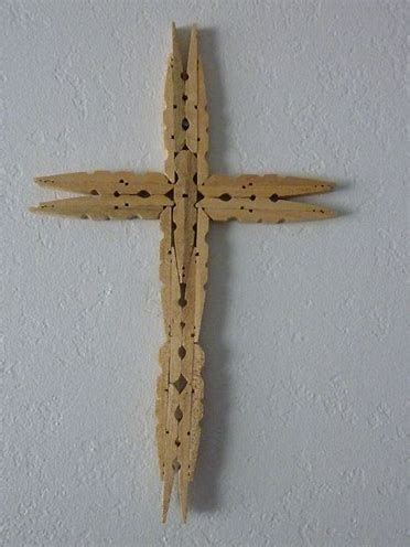 Clothespin Crosses Patterns Bing Images Popsicle Crafts Vbs Crafts