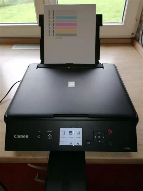 Canon Pixma Ts5050 Multifunktionsdrucker Schwarz Neuwertiger Zustand