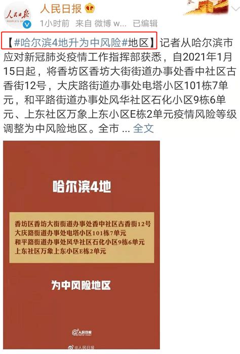 哈尔滨新增4处中风险地区！进出哈市各火车站及高速站口要求，今起公交地铁扫码，老年人扫码问题终于解决！香坊大街街道