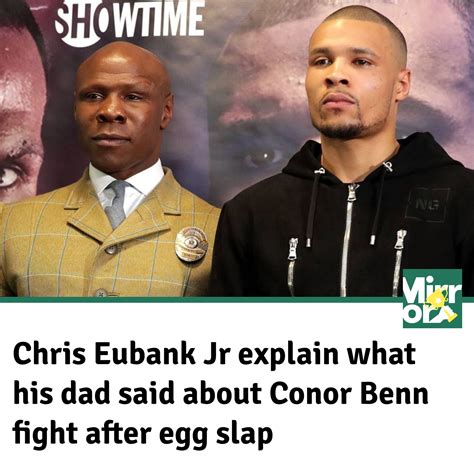 Mirror - Eubank hit the headlines with his egg clap on Conor Benn 🥚